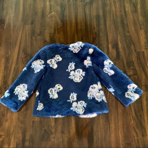 Janie and Jack Faux Floral Print Jacket